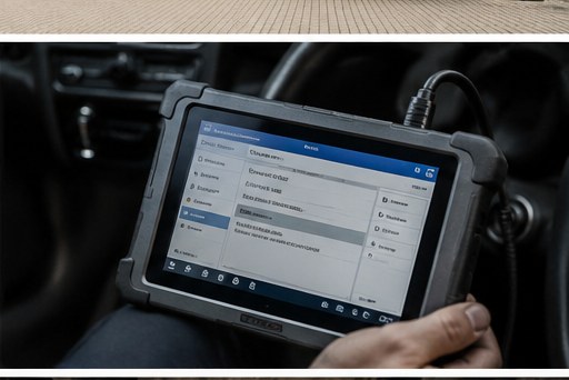 Modernes Diagnosegerät für die Fahrzeugdiagnose